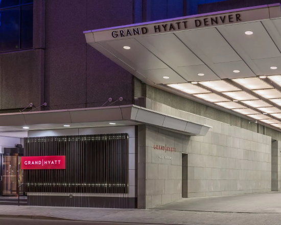 Grand Hyatt Denver entrance