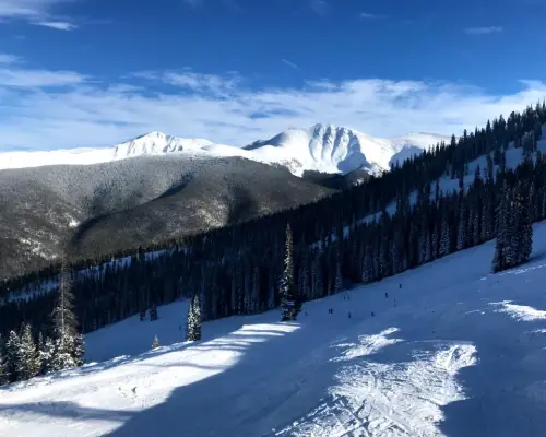 Winter Park ski destination in winter