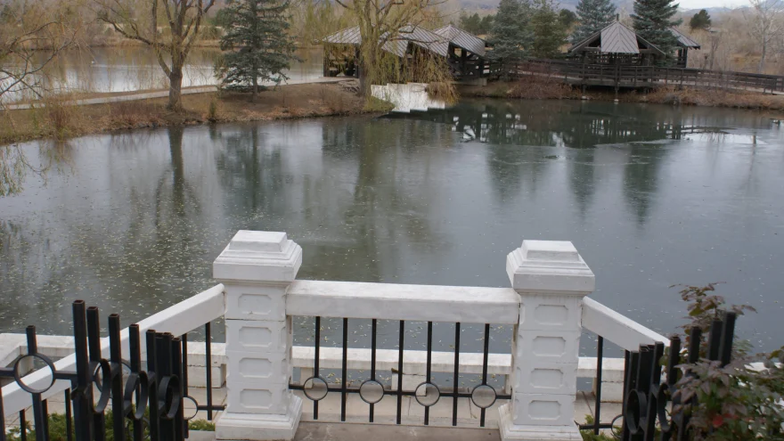 Kountze Lake at Belmar Park in Lakewood, Colorado